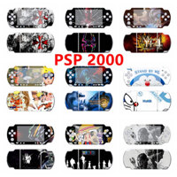 Miếng Dán Da 24 Màu Tương Thích Với Sony PSP 2000 Vinyl Decal Trọn Bộ Bọc Phim Bảo Vệ Cho Máy Chơi Game Di Động PlayStation