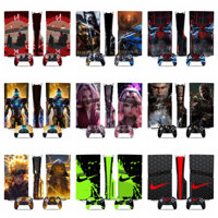 Miếng Dán Da 40 Màu Tương Thích Với Sony Playstation 5 Pro Disc & Digital Edition Vinyl Decal Trọn Bộ Bọc Phim Bảo Vệ Cho PS5 Pro Console & 2 Bộ Điều Khiển Dualsense