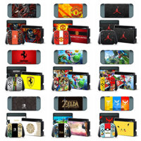 Miếng Dán Da 42 Màu Tương Thích Với Nintendo Switch Vinyl Decal Full Set Bọc Phim Bảo Vệ Cho NS Console & Joy-Con Bộ Điều Khiển & Dock