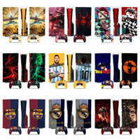 Miếng Dán Da 50 Màu Tương Thích Với Sony Playstation 5 Pro Disc & Digital Edition Vinyl Decal Trọn Bộ Bọc Phim Bảo Vệ Cho PS5 Pro Console & 2 Bộ Điều Khiển Dualsense
