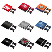 Miếng Dán Da 81 Màu Tương Thích Với Sony Playstation 3 Slim Vinyl Decal Full Set Bọc Phim Bảo Vệ Cho PS3 Slim Console & 2 Bộ Điều Khiển