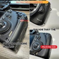Miếng dán da bò và logo thay thế cho Canon 5D3, 5D mark III (DIY) cao cấp
