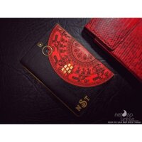 Miếng dán da điện thoai Black Berry Passport Silver – Da bò thật 100% - chính hãng Nét Đẹp Tinh Tế