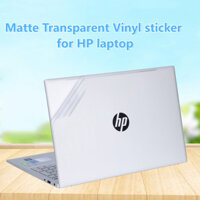 Miếng Dán Da laptop Decal Matte Trong Suốt Vinyl Cover Cho laptop HP 15-fd 15-fc Pavilion 15-eg 15-eh 15s-eq Phim Bảo Vệ