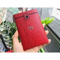 Miếng dán da skin BlackBerry Passport - Màu đỏ