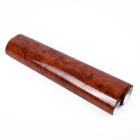 Miếng Dán Đề Can vinyl Giả Vân Gỗ Độ Bóng Cao Trang Trí Xe Hơi diy 30x124cm