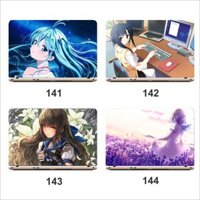 Miếng dán decal laptop Anime - MS 141 - 160 - 154 - 17 inch