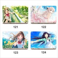 Miếng dán decal laptop Anime - MS 121 - 140 - 129 - 15.6 inch