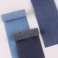 Miếng dán denim có sẵn, miếng dán denim đã giặt, miếng dán quần áo thời trang, miếng dán trang trí quần, miếng dán lỗ đầu gối, phong cách thời trang