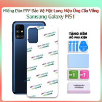 Miếng Dán Dẻo PPF Mặt Lưng Cho Samsung Galaxy M51- Hàng Chính Hãng - Cầu Vồng