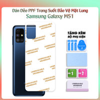 Miếng Dán Dẻo PPF Mặt Lưng Cho Samsung Galaxy M51- Hàng Chính Hãng - Trong Suốt