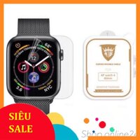 Mieng dan deo skin PPF tu phuc hoi tray xuoc cho Apple Watch size 38 40 42 44mm - Trong,40mm