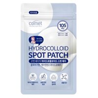 Miếng dán điểm Hydrocolloid Comet - Độ bám dính cao, Miếng dán làm dịu da chống thấm nước (105 miếng dán)