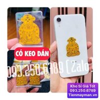 Miếng dán điện thoại 12 con giáp đẹp lung linh phù hợp các dòng điện thoại , Lì Xì Tết, hàng nhập khẩu - MIẾNG DÁN THẦN TÀI