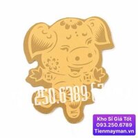 Miếng dán điện thoại 12 con giáp đẹp lung linh phù hợp các dòng điện thoại , Lì Xì Tết, hàng nhập khẩu - HỢI - HEO