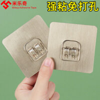 Miếng dán dính không cần khoan, miếng dán không dấu vết, móc khóa, miếng dán dính, giá đỡ lưu trữ, móc dính, phụ kiện phụ trợ
