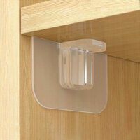 Miếng dán đỡ kệ gỗ, chia ngăn tủ, không cần đóng đinh - Đơn dày 7x7cm