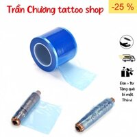 Miếng dán dụng cụ xăm - Màng bọc dụng cụ xăm - cuộn dán Bluflim giữ vệ sinh thiêt bị xăm -Trần Chương Tattoo shop