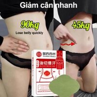 Miếng dán giảm béo miếng dán giảm mỡ bụng miếng dán thuốc đông y miếng dán thải độc