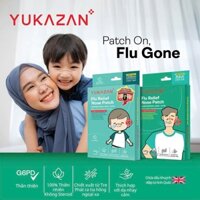 Miếng Dán Giảm Cảm Cúm Yukazan Cho Người Lớn - Hộp 6 Miếng
