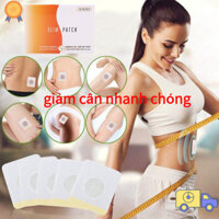 miếng dán giảm cân Giảm cân nhanh an toàn hiệu quả đánh tan mỡ cấp Giảm tan mỡ bụng khít lô chân lông làn detox