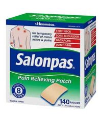 Miếng Dán Giảm Đau Salonpas Pain Relieving Patch 140 Miếng
