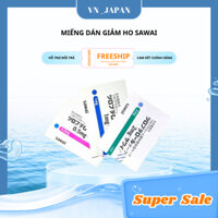 Miếng Dán Giảm Ho Sawai 0.5mg/1mg/2mg cho trẻ từ 0-9 tuổi. Tách Lẻ 7 Miếng Nhật Bản
