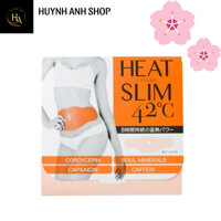 MIẾNG DÁN GIẢM MỠ BỤNG HEAT SLIM 42 ĐỘ C - Nhật Bản