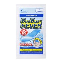 Miếng dán giảm sốt, hạ nhiệt nhanh Hisamitsu Bye Bye Fever (8 gói/hộp)