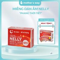 Miếng Dán Giữ Nhiệt Nelly Chườm Nóng Cơ Thể Mùa Đông Giảm Đau Bụng Kinh Đau Nhức