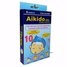 Miếng dán hạ sốt aikido gel cool patch 6 miếng