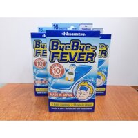 Miếng dán hạ sốt cho bé và người lớn ByeByeFever phân loại hộp 16 miếng của Nhật Bản