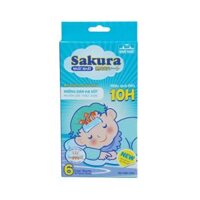 Miếng dán hạ sốt sakura giúp hạ nhiệt, hạ sốt, giảm đau (h/3g/2m)