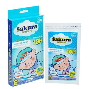 Miếng dán hạ sốt Sakura