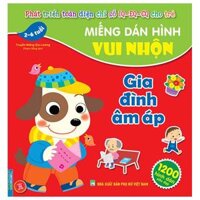 Miếng Dán Hình Vui Nhộn - Gia Đình Ấm Áp 2-6 Tuổi