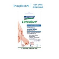 Miếng dán hỗ trợ giảm mụn cóc Timodore 6 miếng/ gói - Timodore Corn Removers - Plasters For Hard Corns 6 pcs