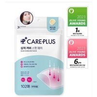 Miếng dán hỗ trợ giảm mụn Olive young Careplus Scar Cover Spot Patch 102 miếng