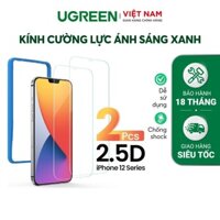 Miếng dán kính cường lực ánh sáng xanh iPhone 12mini/12ProMax SP158 SP159 SP161