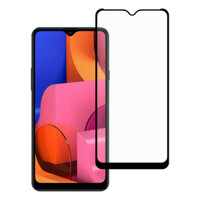 Miếng Dán Kính Cường Lực cho Samsung Galaxy A20S - Full màn hình - Màu Đen - Hàng Chính Hãng