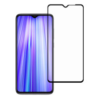 Miếng Dán Kính Cường Lực cho Xiaomi Redmi Note 8 Pro - Full màn hình - Màu Đen - Hàng Chính Hãng