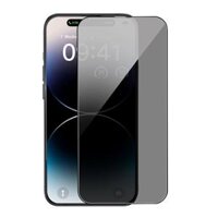 Miếng dán kính cường lực chống nhìn trộm iPhone 15 Pro Mipow giá rẻ, giao nhanh