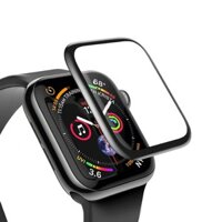 Miếng dán kính cường lực Full 3D siêu mỏng 0.3mm chính hãng BASEUS cho Apple Watch 38mm / 40mm / 42mm / 44m 42mm / 44mm