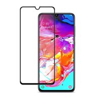 Miếng dán kính cường lực full 111D cho Samsung Galaxy A10s hiệu HOTCASE mỏng 0.3mm, độ cứng 9H - Hàng nhập khẩu - Đen