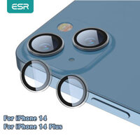 Miếng Dán Kính Cường Lực Camera ESR Tempered-Glass Camera Lens cho iPhone 14 14 Plus 14 Pro  14 Pro Max - Hàng Chính Hãng - iphone 14 14 Plus
