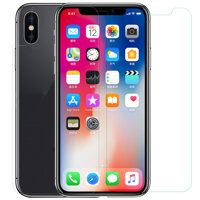 Miếng dán kính cường lực iPhone XS MAX Nillkin H Pro mỏng 0.2mm, vát cạnh 2.5D, phủ nano - Hàng chính hãng