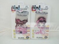 Miếng Dán kính cường lực iphone 6 búp bê