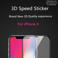 Miếng dán kính cường lực iPhone X / iPhone Xs hiệu Mipow KingBull (Vát kim cương, mỏng 0.23mm, chống nổ, bảo vệ mặt)