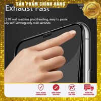 Miếng dán kính cường lực iPhone X / iPhone Xs hiệu Mipow KingBull (Vát kim cương, mỏng 0.23mm, chống nổ, bảo vệ mặt)