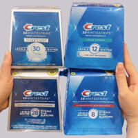 Miếng Dán Làm Trắng Răng Crest 3D White Professional Effects Levels 12, 24, 28, 30 Chính Hãng