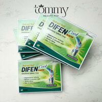 Miếng Dán Lạnh Difen Cool Plaster Giảm Đau Nhức Xương Khớp, Bong Gân, Giảm Đau Cơ - Hộp 21 miếng - Có sẵn Ship Hỏa tốc